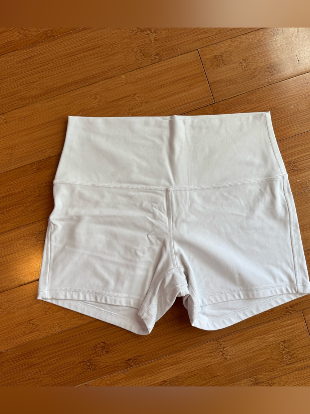 Lululemon White Align Shorts White 10